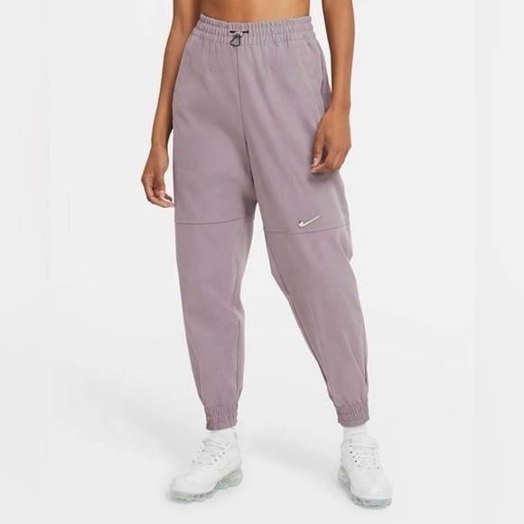 Nike Pants - Nike Swoosh Lilac Joggers - Athleisure Sporty Streetwear - Size S